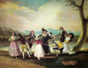 Blind Mans Bluff od Francisco de Goya